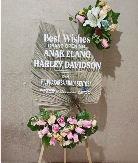 Papan Akrilik Ucapan Grand Opening Tanjung Balai